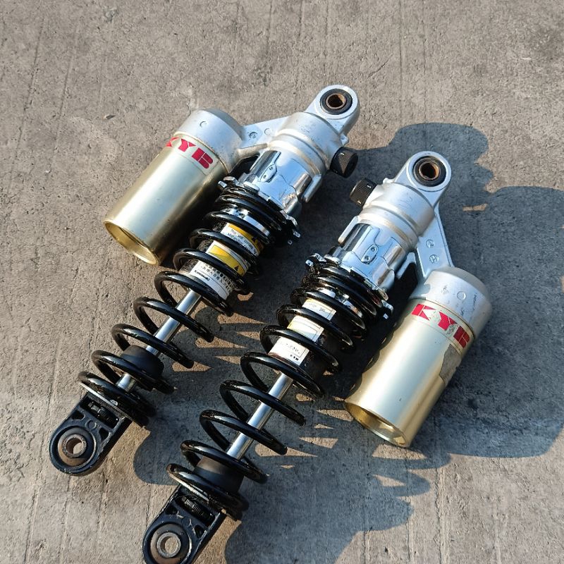 Shockbreaker Shock Belakang Kyb Kayaba Zrx1200 Double Click Original Copotan Dobel klik