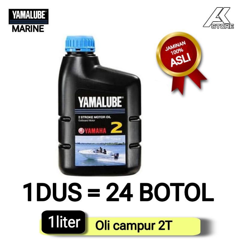 OLI YAMALUBE MARINE 2T 1DUS | Oli Campur Mesin Tempel 2tak