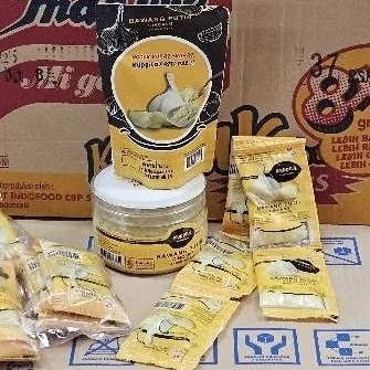 

BAWANG PUTIH CINCANG DALAM MINYAK TINGGAL - ( INSTANT ) PAKAI MERK KUPILLA KUPILA ( SUDAH HALAL )