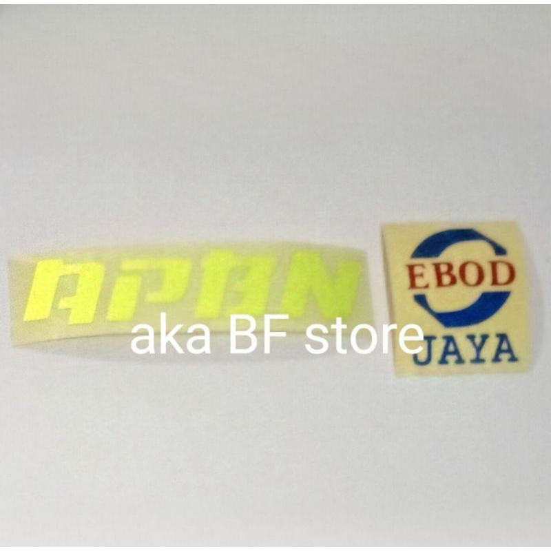 sticker APBN dan Ebod jaya