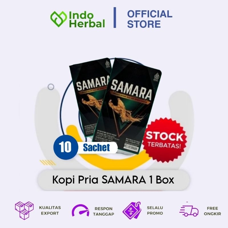 

SAMARA KOFFIE 1 BOX ISI 10 SACHET