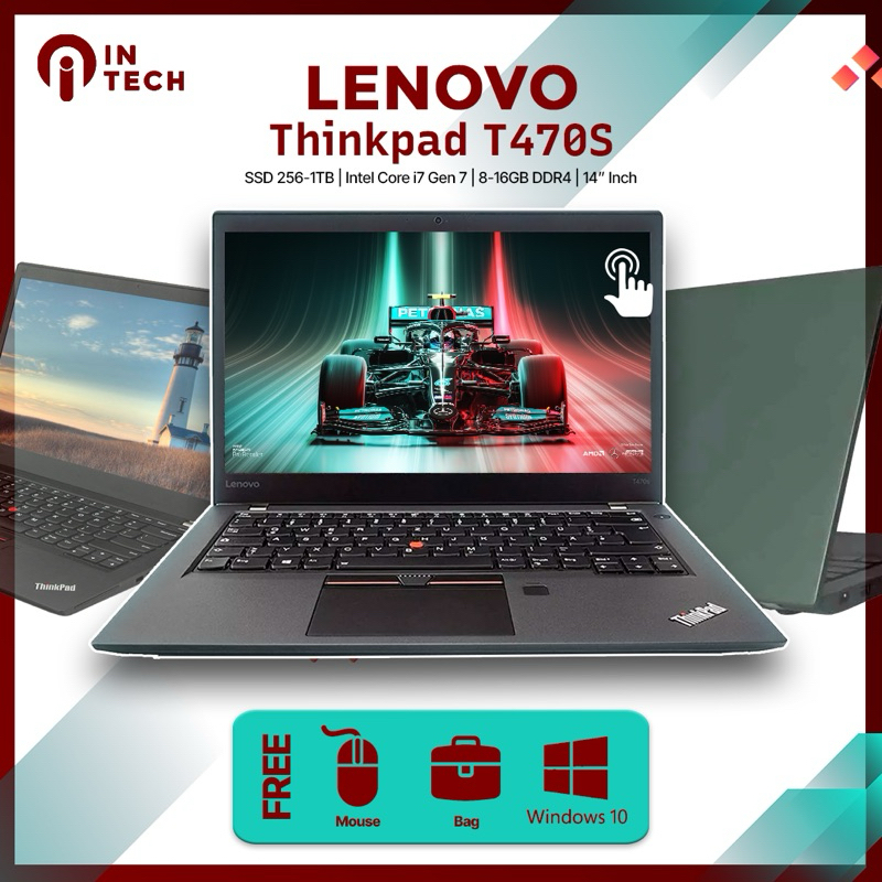 Lenovo Thinkpad T470S Touchscreen Core i7 Gen 7