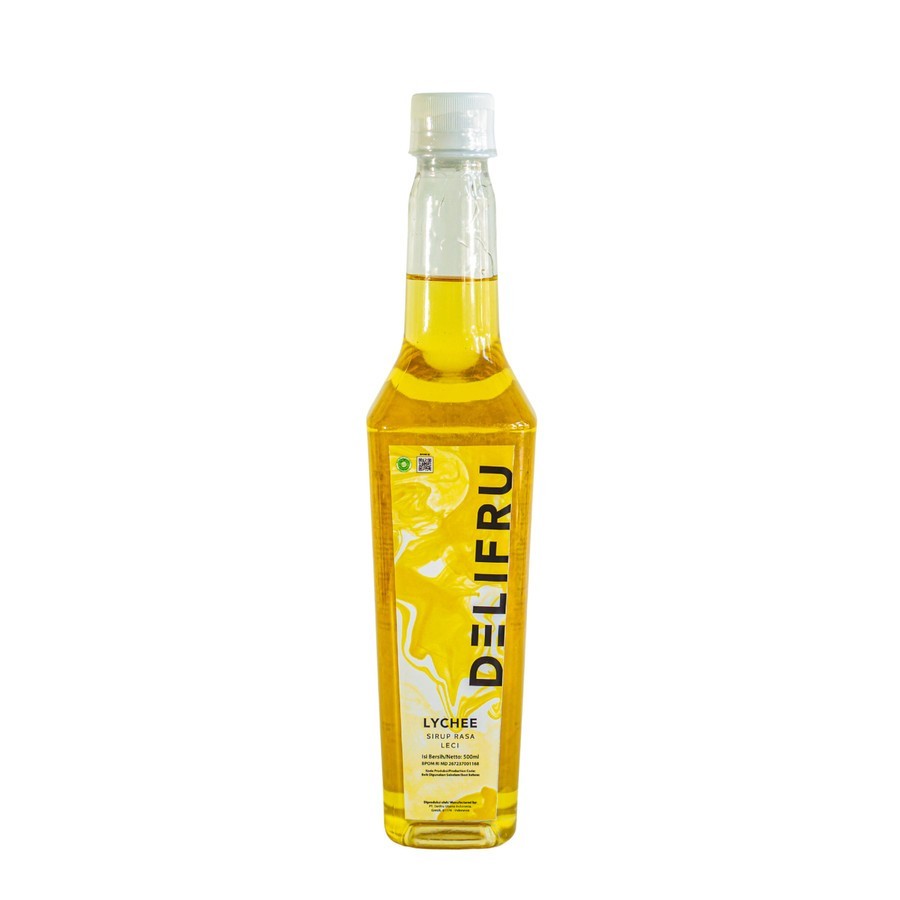 Lychee Syrup Delifru / Sirup Leci Delifru - 500 ML