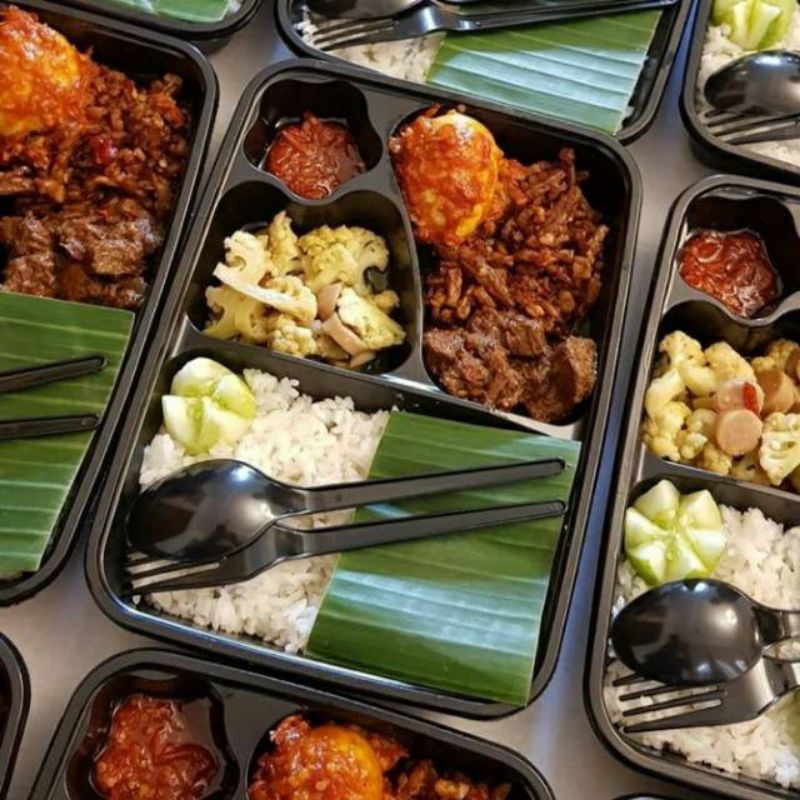 

Nasi Bento Daging Lada Hitam