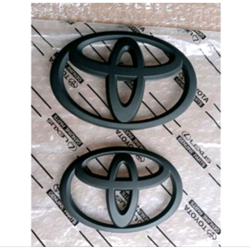 Emblem Logo Toyota Innova Reborn dan Venturer Hitam Doff - Aksesoris Mobil - Car