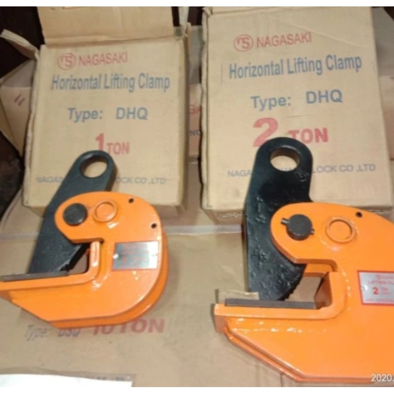 Lifting clamp hook horizontal 1ton 2ton 3ton 5ton Nagasaki Japan 1ton