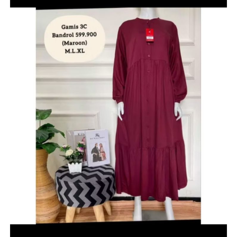 Gamis 3c Rempel Branded Original Matahari