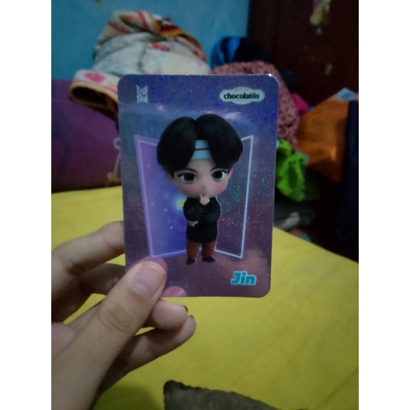 Photo Card Official Tiny Tan x Chocolatos Edisi Mic Drop