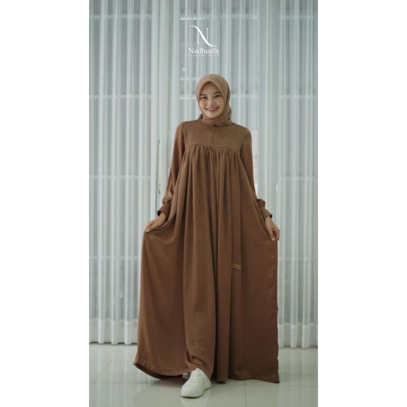 Dress Coklat Nadheefa Store