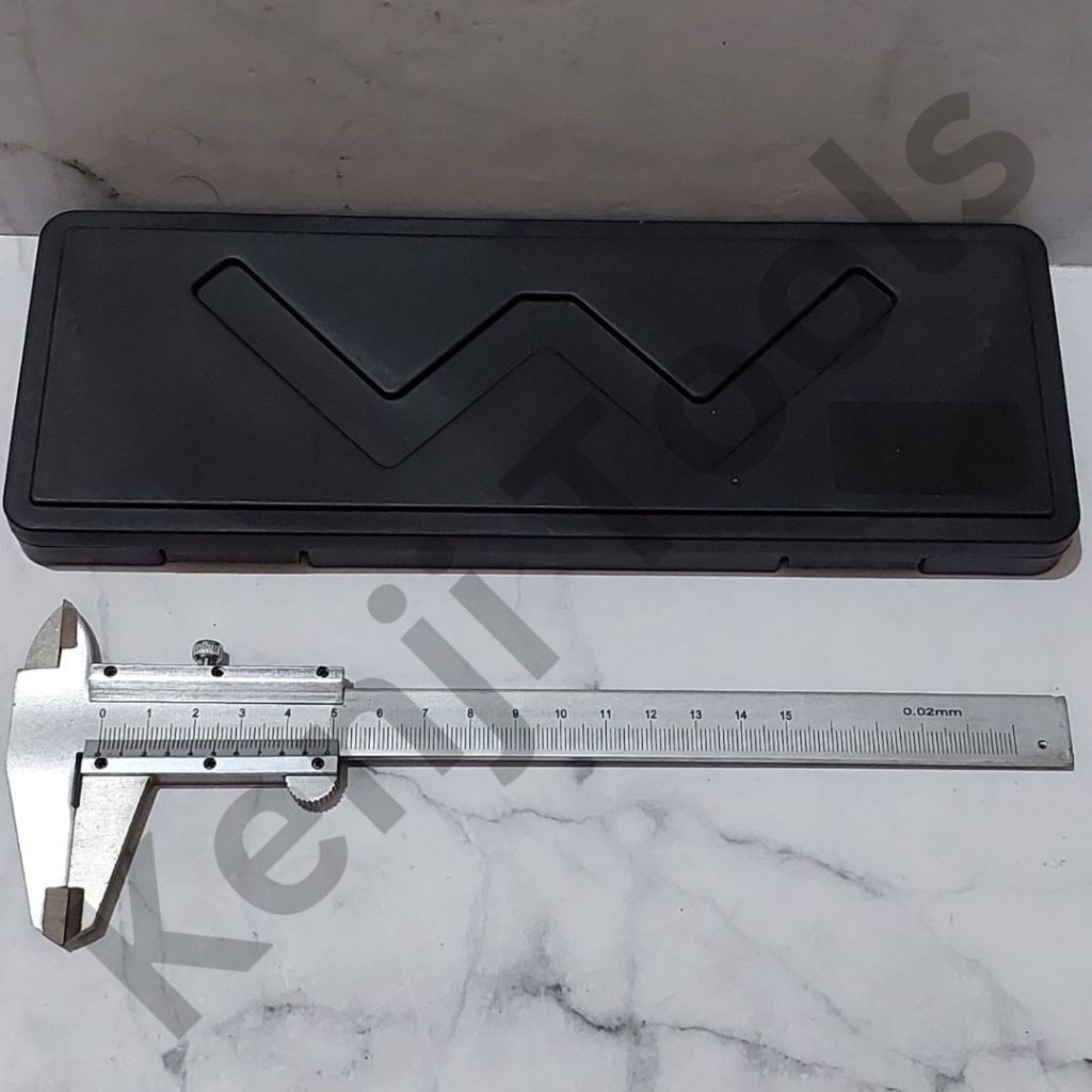 ID SIGMAT MANUAL JANGKA SORONG MANUAL CALIPER 15CM KETELITIAN 0.02 DAN 0.05
