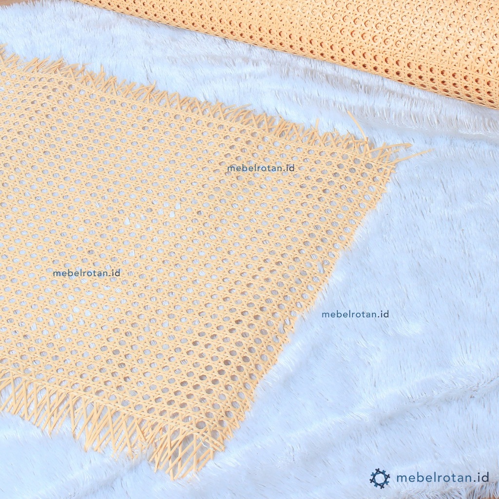 an dyposter Anyaman Rotan Lembaran | Webbing Kembang Tanjung| Per Roll