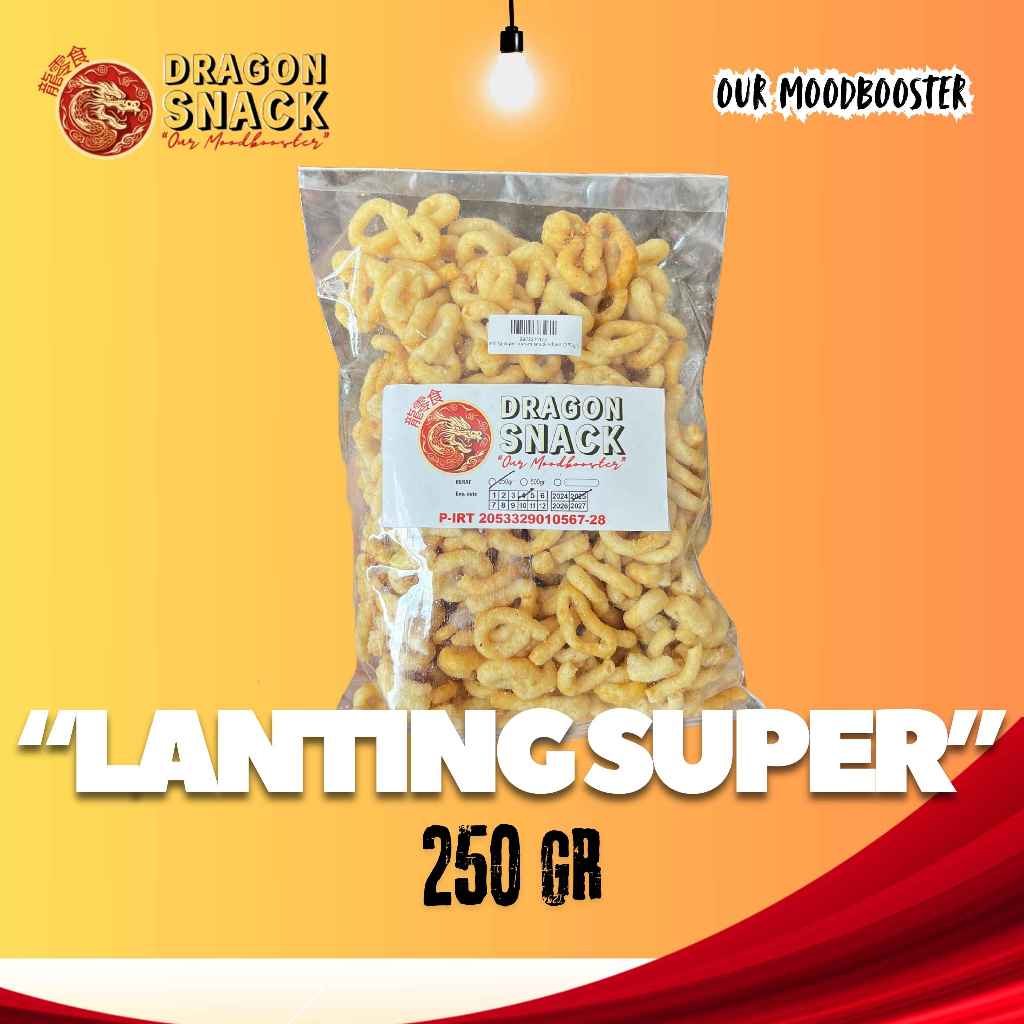 

LANTING SUPER 250GR (DRAGON SNACK)
