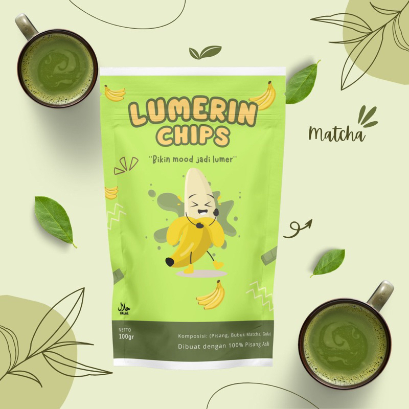 

Keripik Pisang Lumerin Greentea