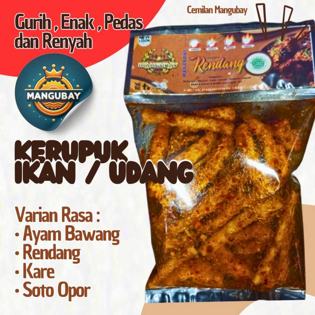 

Sebring Kerupuk Udang Mangubay Produk Baru