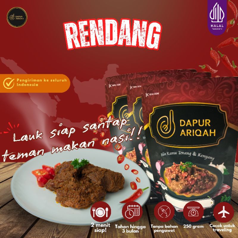 

Dapur Ariqah | Rendang padang | masakan nusantara | empuk