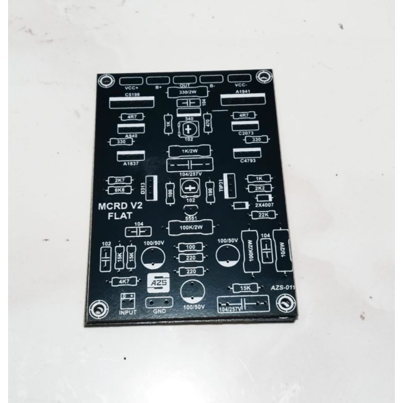 PCB Driver Power Amplifier NEW MCRD V2 Flat