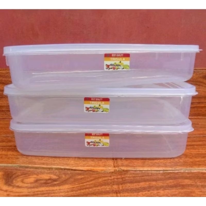 Kotak Makan Plastik 2000ml/Kotak makan transparan 2000ml/Multipack 2000ml/Sealware 2000ml/Wadah maka