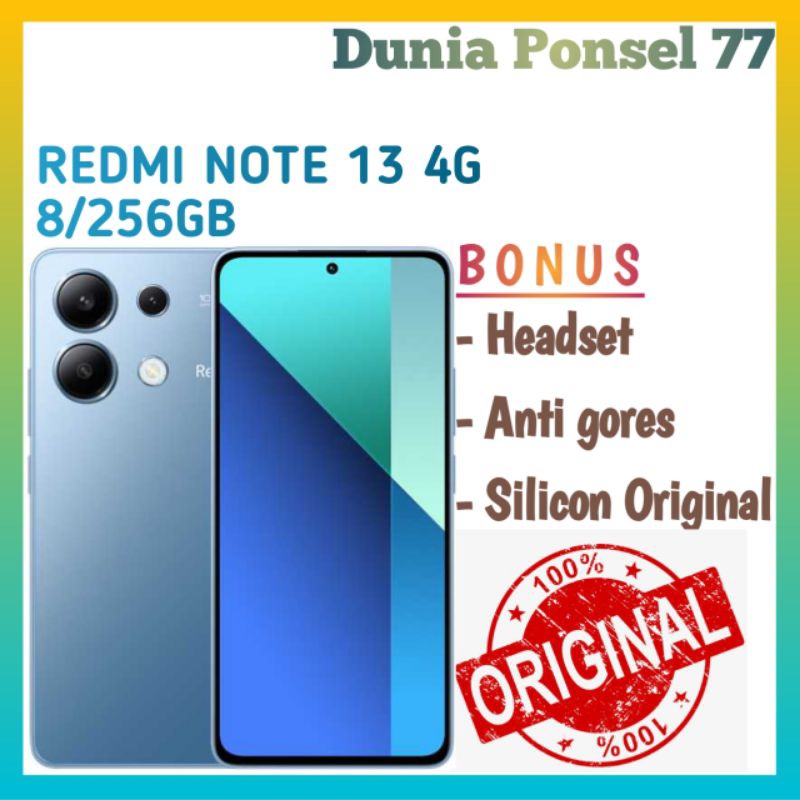 XIAOMI REDMI NOTE 13 4G 8/256GB | XIAOMI REDMI NOTE 13 4G 8/128GB