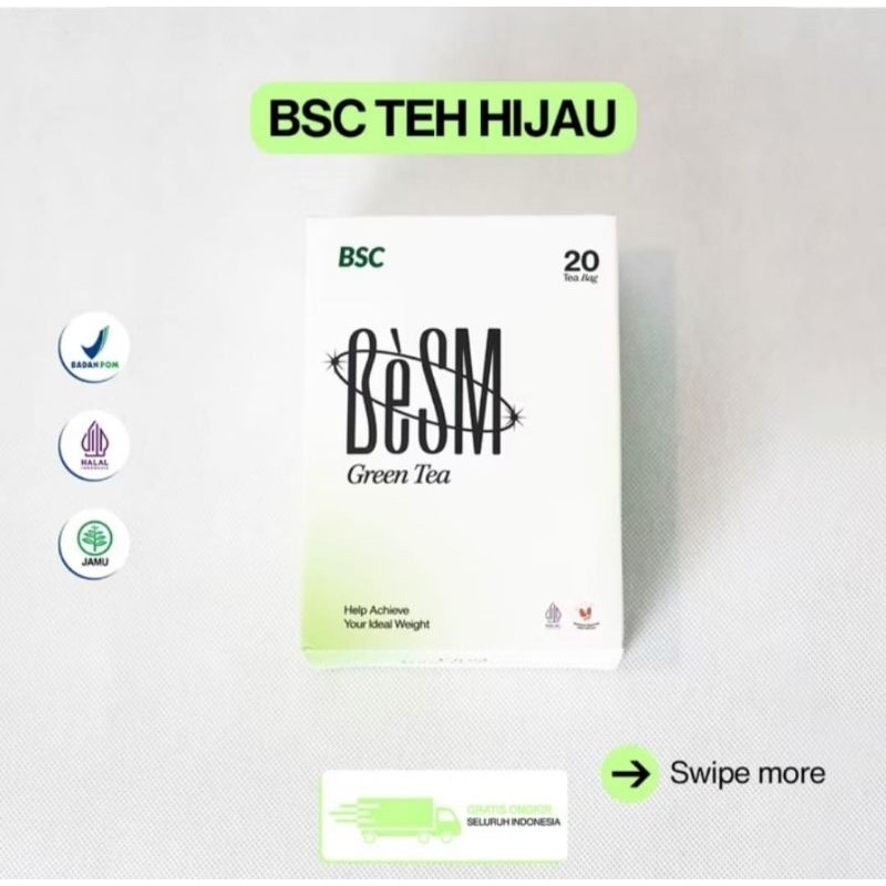 

[PROMO] BSC | BeSM Green Tea - isi 20