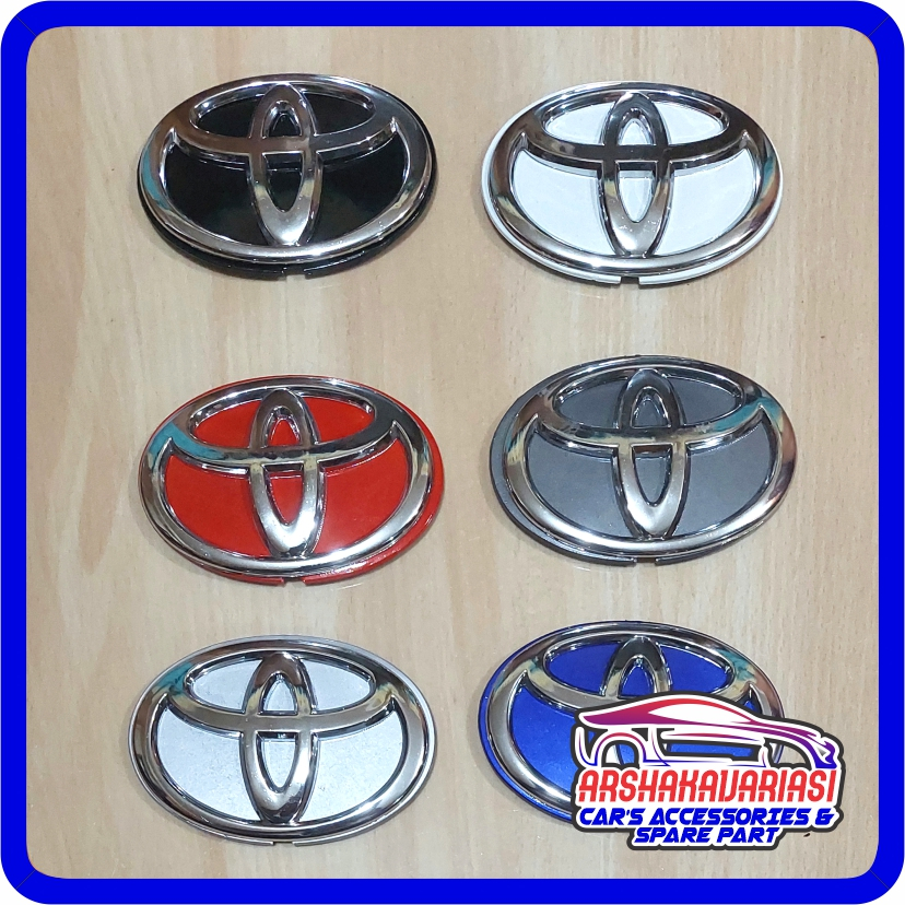 Emblem Logo Cover Tutup Ban Serep Toyota Rush Kaki 4 2006-2014 AST