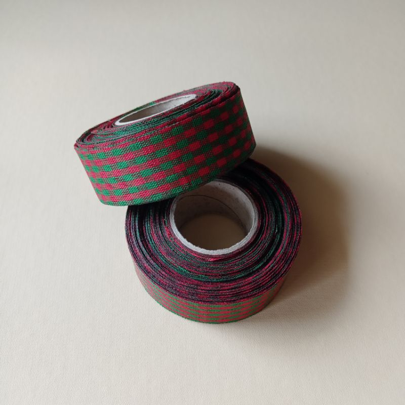 

[1 roll] Pita Kotak kain edisi natal christmas +/- 15 meter