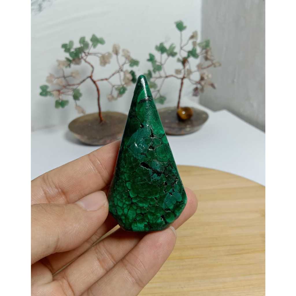 Natural Malachite Ornament (7)