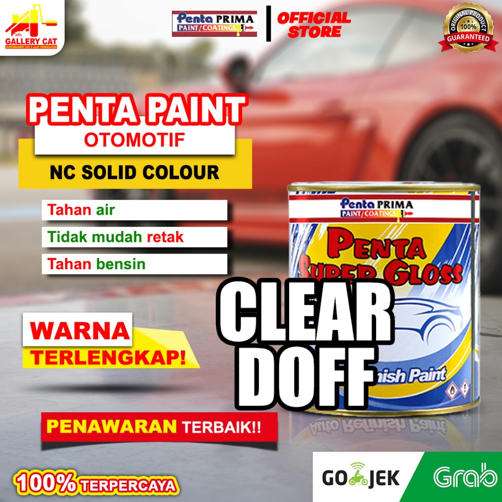 Penta supergloss NC clear doff 200cc