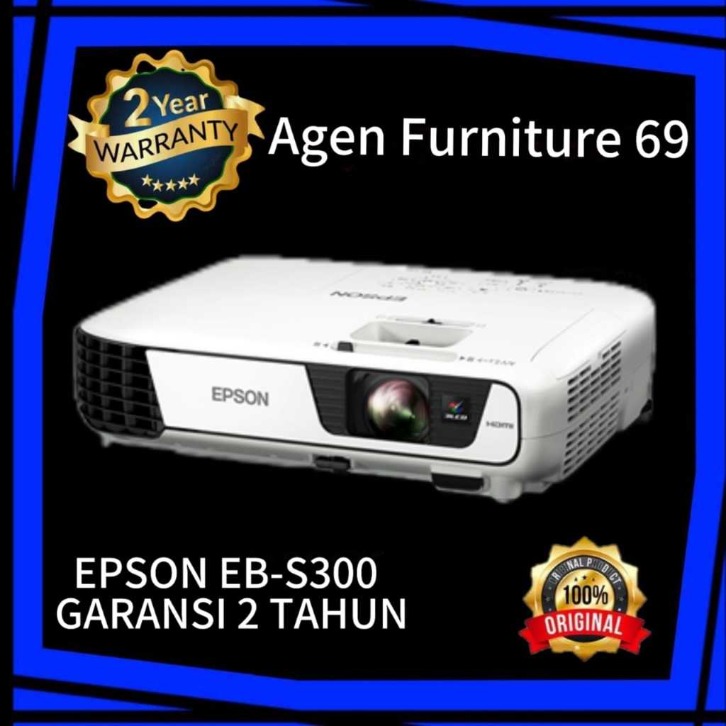 Proyektor Epson EB-S300 / Epson EB S300 / Projector / Proyector