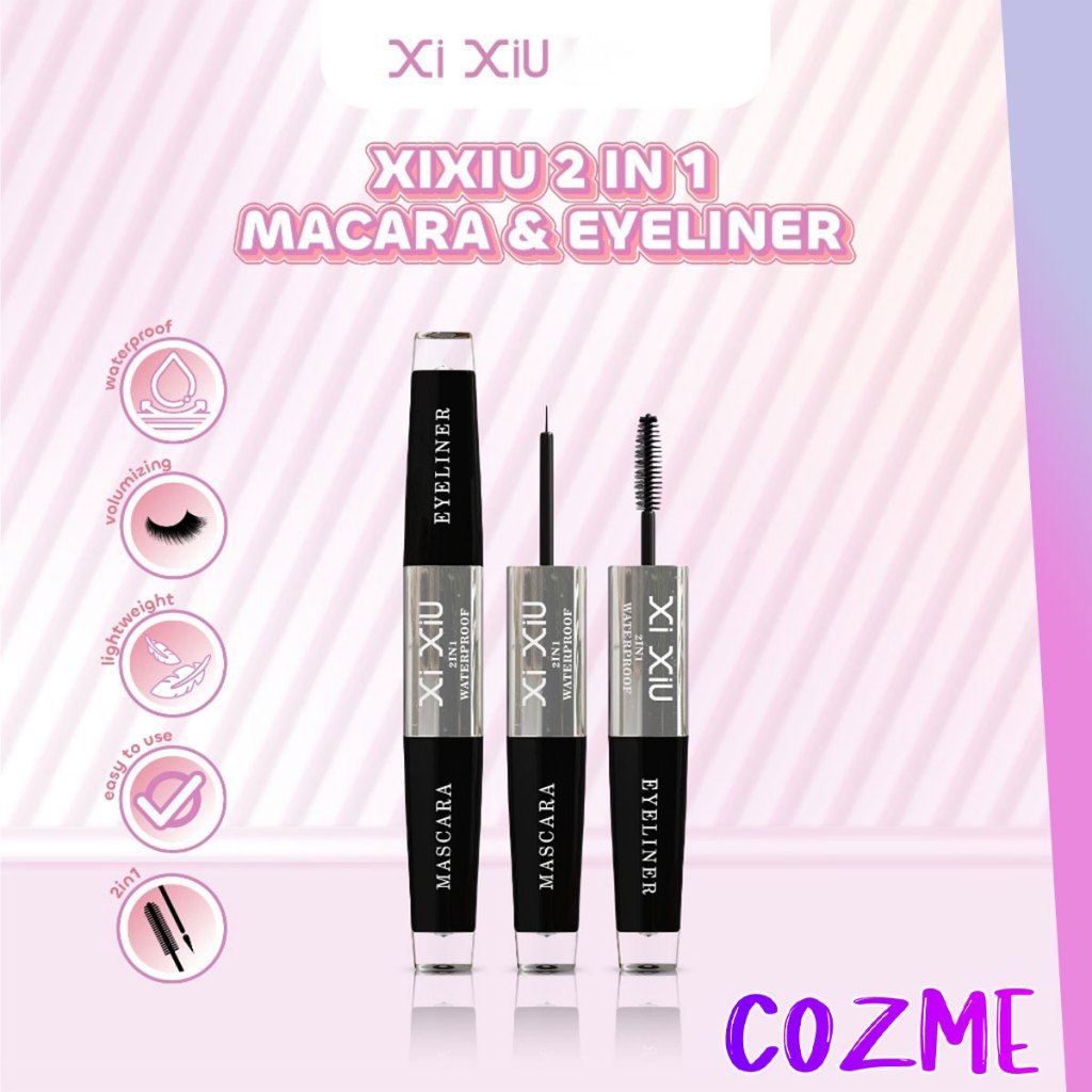 Xi Xiu 2 in 1 Mascara dan Eyeliner