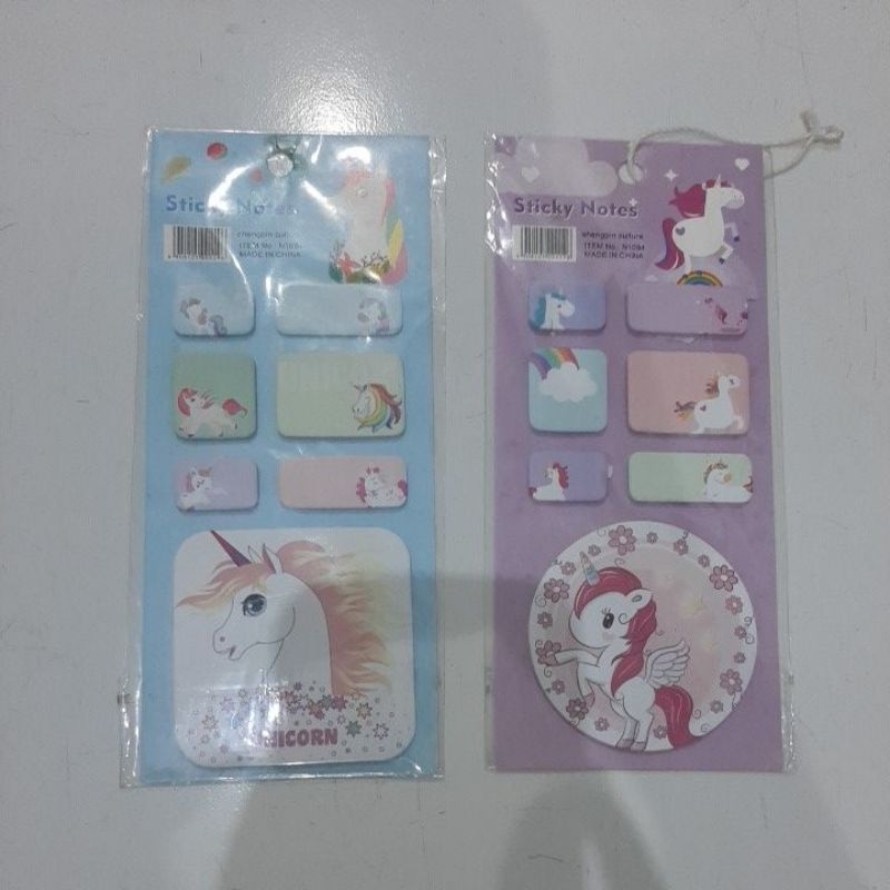 

sticky notes unicorn