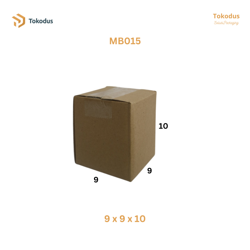 

Kardus packing kecil box carton skincare madu hampers olshop dus ukuran 9x9x10 | Tokodus Buahbatu