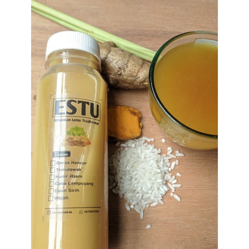

Jamu Temulawak - Jamu siap minum - Jamu penambah nafsu makan