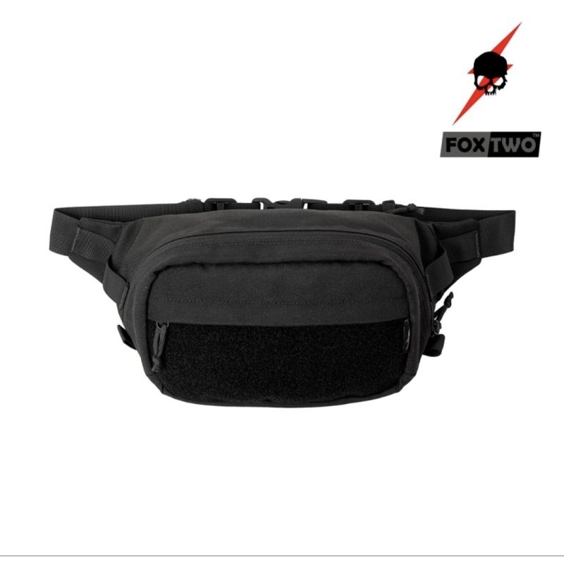 Tas Fox Two Onyx Waistpack Hitam