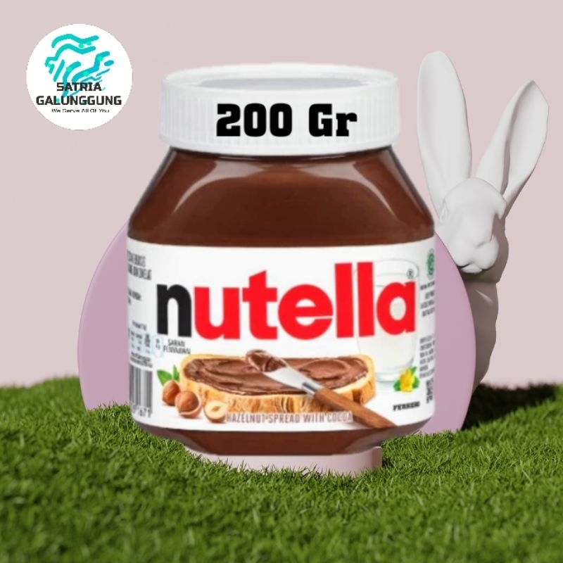 

Nutella Chocolate Hazelnut Spread 200gr Selai Hazelnut Cokelat Premium Viral Murah Terlaris