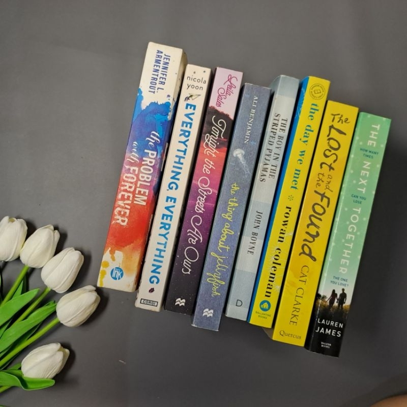 novel English - PRELOVED ORIGINAL