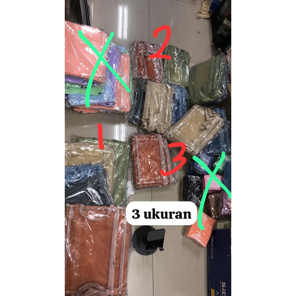 

dokumen bag jaring vanco 2 sleting kode 125 ukuran B6 / A5 / A4 satuan tas tempat pensil sleting zipp