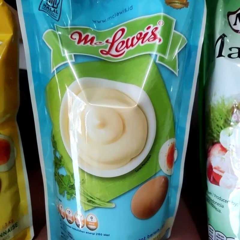 

MAYONES MC LEWIS 1 KG SANGAT COCOK UNTUK SALAD, RESOLES DLL