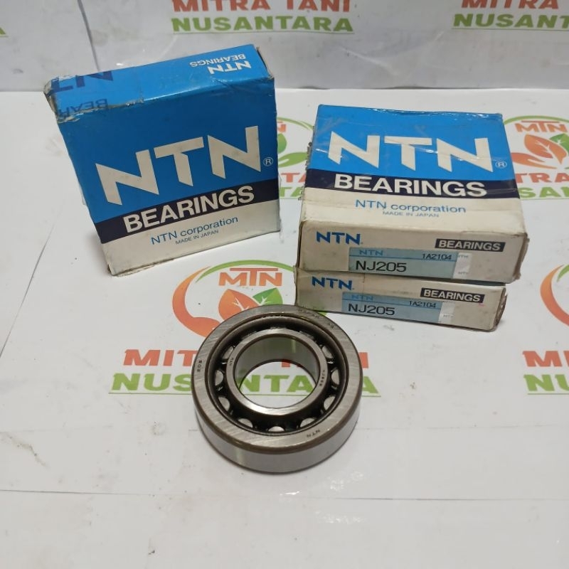 NJ205 NTN ORI BEARING BAMBU (GEARBOX YANMAR) (GEARBOX ATAS YANMAR) COMBINE HARVESTER | SPARE PART | 