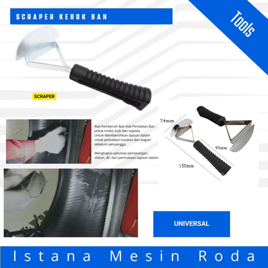Scraper Alat Kerok Ban/alat kerok ban mobil scraper / scarper karet ban mobil