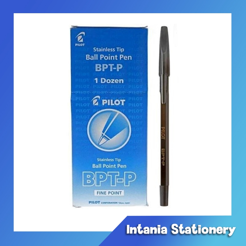 

PILOT - BPTP Pulpen Pena Ballpoint Pilot Warna Hitam - 12 Pcs