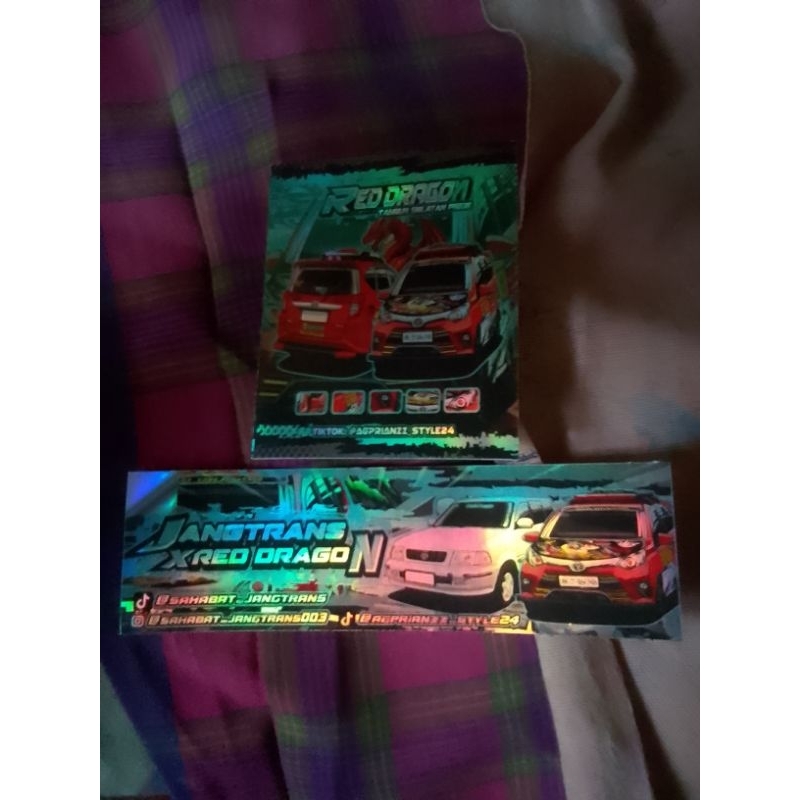 

STIKER RED DRAGON KOTAK DAN PANJANG ORIGINAL 100%