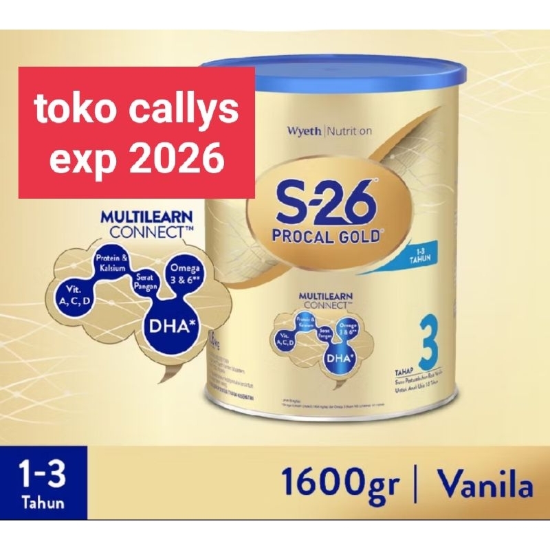 s26 procal gold tahap 3 1600gr