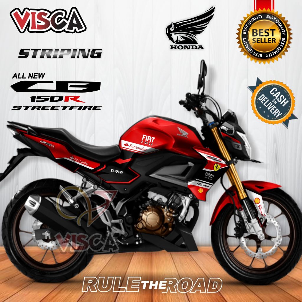 Stiker Striping CB 150R 2021 Variasi Ferrari