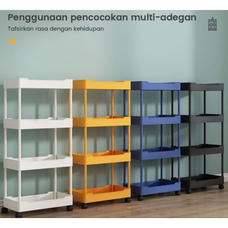 rak susun rak dapur 4 susun rak plastik