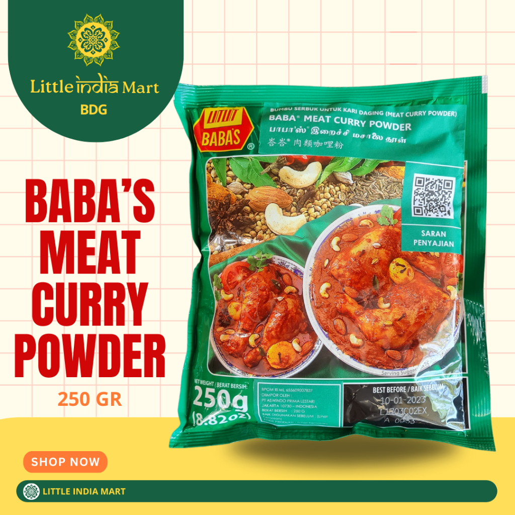 

Babas meat curry powder bumbu kari daging India