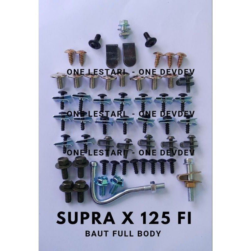 baut Supra x 125 FI / baut full body Supra x 125 FI