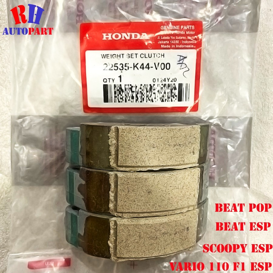 KAMPAS GANDA BEAT ESP BEAT POP BEAT STREET SCOOPY ESP VARIO 110 F1 ESP KAMPAS GANDA K44