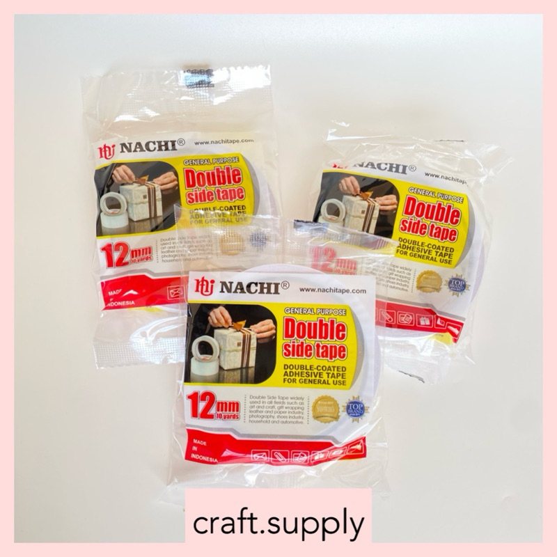 

Double tape 12mm merk Nachi tape