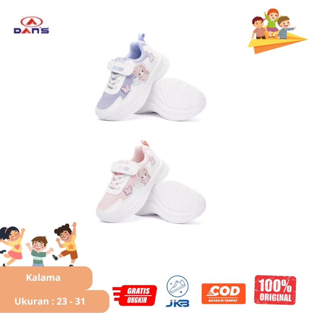 Sepatu Anak Dans Kalama Original - Sepatu Casual Anak (TK)(Baby)