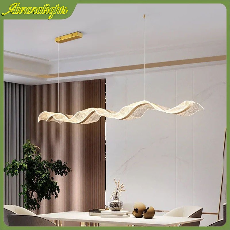 Lampu Gantung Meja Makan Dapur 120/100/80cm Lampu LED Modernng Dapur Lampu plafon minimalis dapur